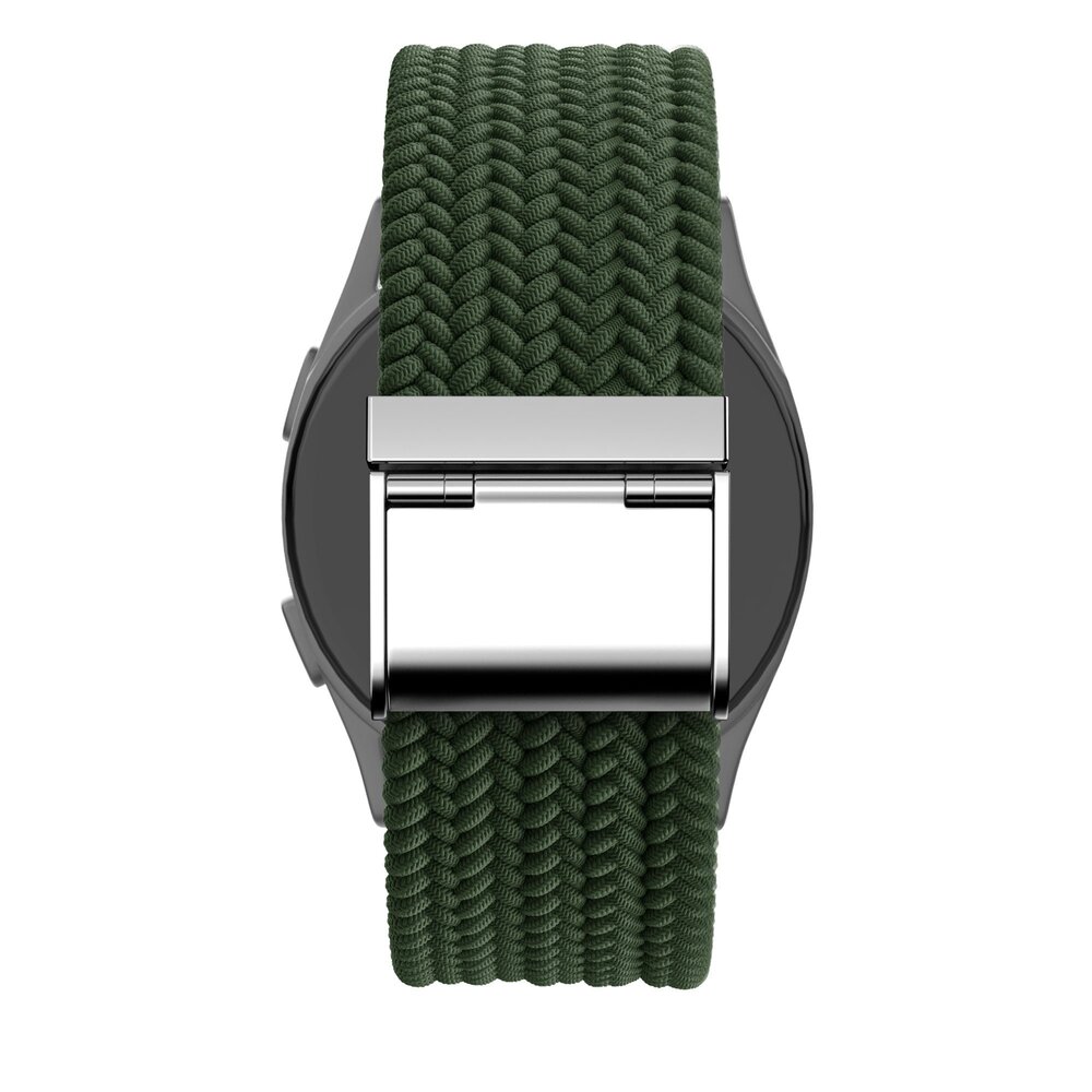Bandz Bandz Withings ScanWatch 2 - 42mm geflochtenes Nylon Band (Olivgrün) Bandz Bandz Withings ScanWatch 2 - 42mm geflochtenes Nylon Band (Olivgrün)