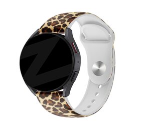 Bandz Bandz Withings ScanWatch 2 - 42mm Silikonarmband 'Leopard' Bandz Bandz Withings ScanWatch 2 - 42mm Silikonarmband 'Leopard'