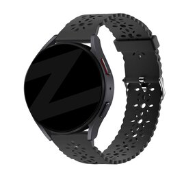 Bandz Bandz Withings ScanWatch 2 - 42mm Silikonarmband mit Blumenmuster (Schwarz) Bandz Bandz Withings ScanWatch 2 - 42mm Silikonarmband mit Blumenmuster (Schwarz)