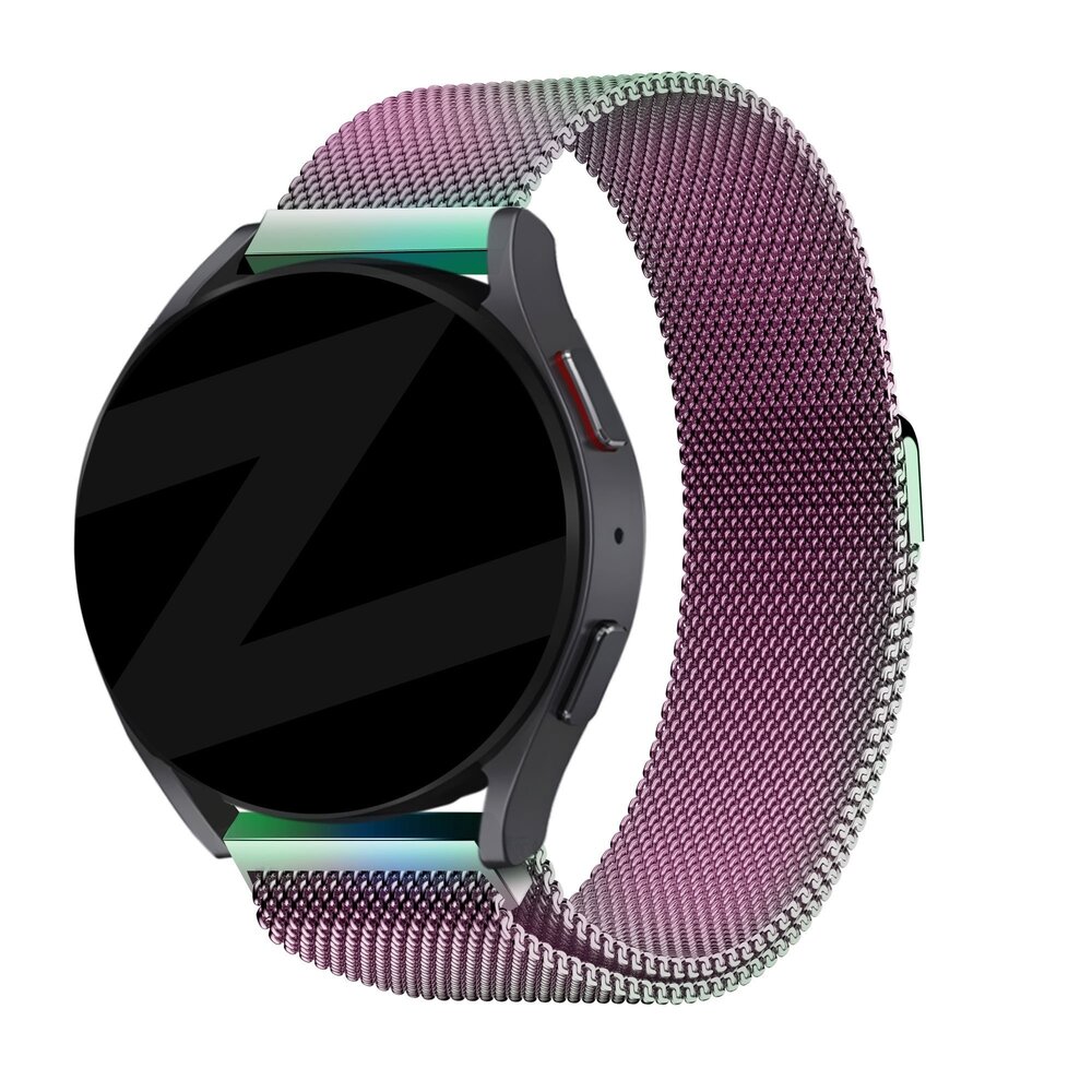 Bandz Bandz Withings Steel HR Sport Milanaise Loop Armband (Regenbogen)