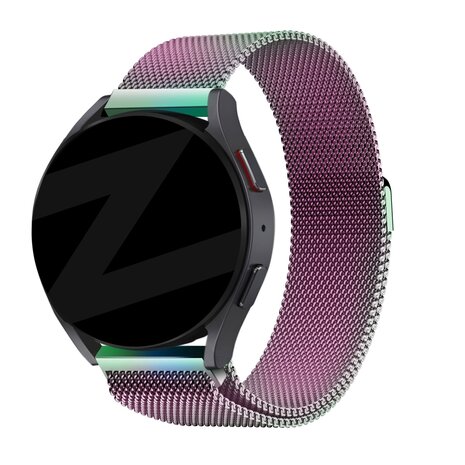 Bandz Bandz Withings Steel HR Sport Milanaise Loop Armband (Regenbogen)