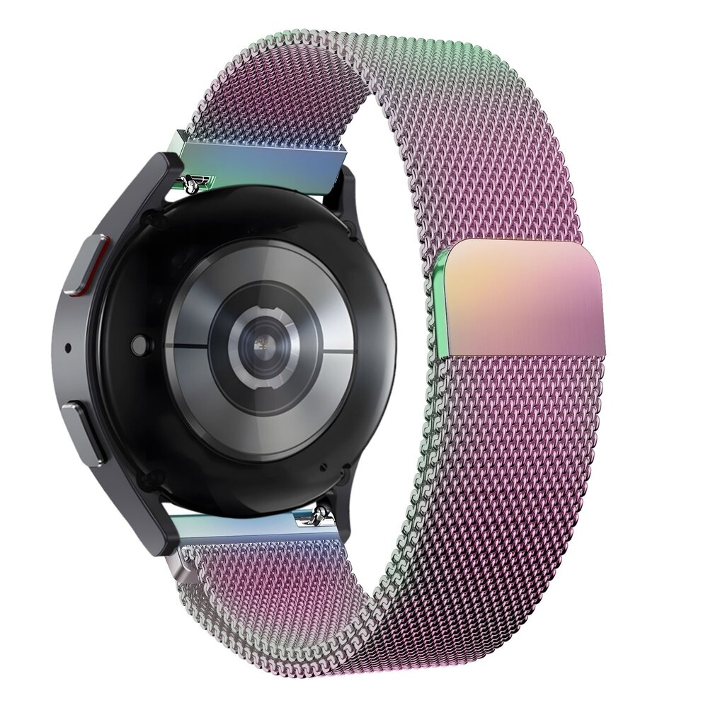 Bandz Bandz Withings Steel HR Sport Milanaise Loop Armband (Regenbogen)