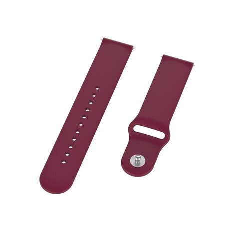 Strap-it® Strap-it Withings ScanWatch 2 - 38mm Sportarmband (Weinrot) Strap-it® Strap-it Withings ScanWatch 2 - 38mm Sportarmband (Weinrot)