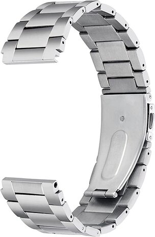 Strap-it® Strap-it Withings ScanWatch 2 - 38mm Titan Armband (Silber)
