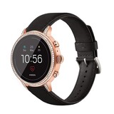 Strap-it® Withings ScanWatch Light Lederarmband (Schwarz) Strap-it® Withings ScanWatch Light Lederarmband (Schwarz)