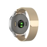 Strap-it® Withings ScanWatch Light Milanaise Armband (Sekt Gold) Strap-it® Withings ScanWatch Light Milanaise Armband (Sekt Gold)