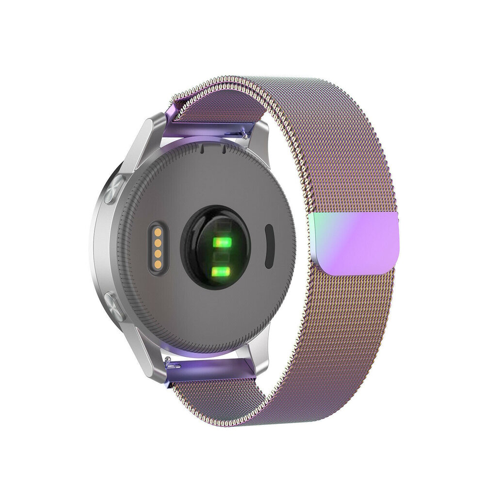 Strap-it® Strap-it Withings ScanWatch Light Milanaise Armband (Regenbogen)