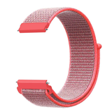 Strap-it® Withings ScanWatch Light Nylonarmband (Rosa/Rot) Strap-it® Withings ScanWatch Light Nylonarmband (Rosa/Rot)