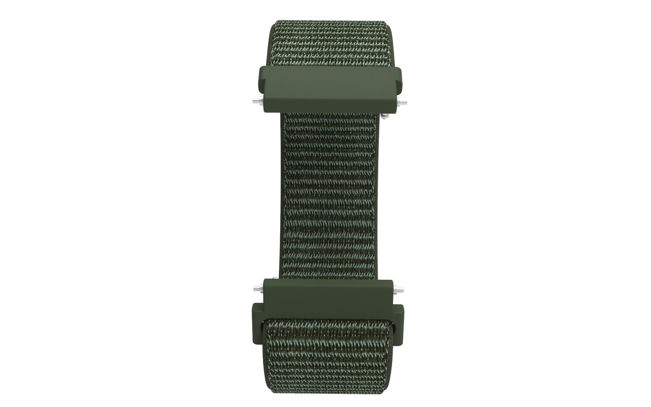 Strap-it® Strap-it Withings Steel HR - 36mm Nylonarmband (Dunkelgrün)
