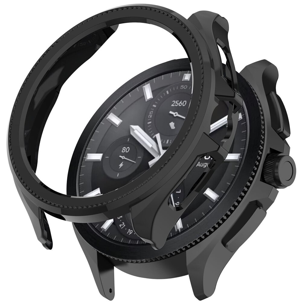 Strap-it® Strap-it Xiaomi Watch 2 Pro Hartschalenhülle (Schwarz)