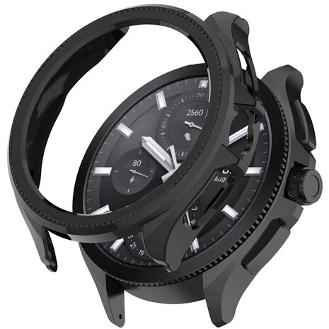 Strap-it® Strap-it Xiaomi Watch 2 Pro Hartschalenhülle (Schwarz)