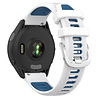Strap-it® Strap-it Garmin Forerunner 55 Sportarmband mit Schnalle (Weiß/Blau) Strap-it® Strap-it Garmin Forerunner 55 Sportarmband mit Schnalle (Weiß/Blau)