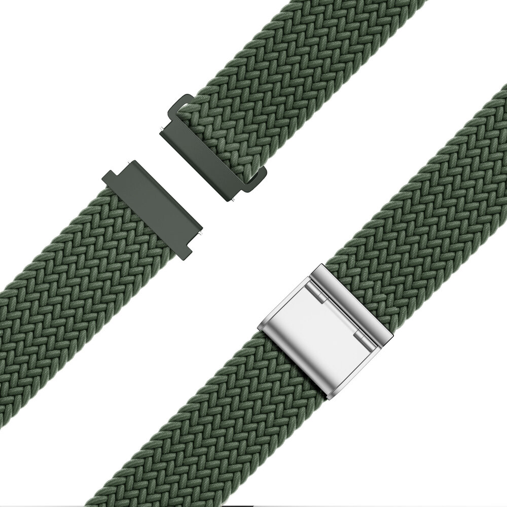 Bandz Bandz Polar Grit X2 Pro geflochtenes Nylonarmband (Olivgrün) Bandz Bandz Polar Grit X2 Pro geflochtenes Nylonarmband (Olivgrün)