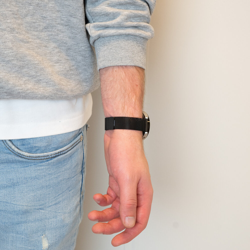 Bandz Bandz Polar Grit X2 Pro Milanaise Loop Armband (Schwarz) Bandz Bandz Polar Grit X2 Pro Milanaise Loop Armband (Schwarz)