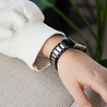 Strap-it® Strap-it® Fitbit Charge 5 Metallarmband (Schwarz/Silber) Strap-it® Strap-it® Fitbit Charge 5 Metallarmband (Schwarz/Silber)