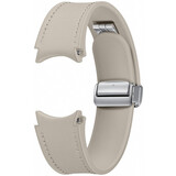 Samsung Original Samsung Galaxy Watch 6 Classic 47mm D-Buckle vegan Lederarmband (Etoupe) Samsung Original Samsung Galaxy Watch 6 Classic 47mm D-Buckle vegan Lederarmband (Etoupe)