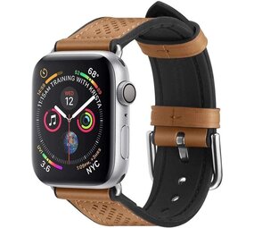 Spigen Spigen Apple Watch Retro Fit lederarmband (Dunkelbraun) Spigen Spigen Apple Watch Retro Fit lederarmband (Dunkelbraun)