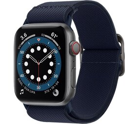 Spigen Spigen Apple Watch Fit Lite nylon armband (Dunkelblau) Spigen Spigen Apple Watch Fit Lite nylon armband (Dunkelblau)