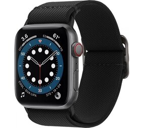 Spigen Spigen Apple Watch Fit Lite nylon armband (Schwarz) Spigen Spigen Apple Watch Fit Lite nylon armband (Schwarz)