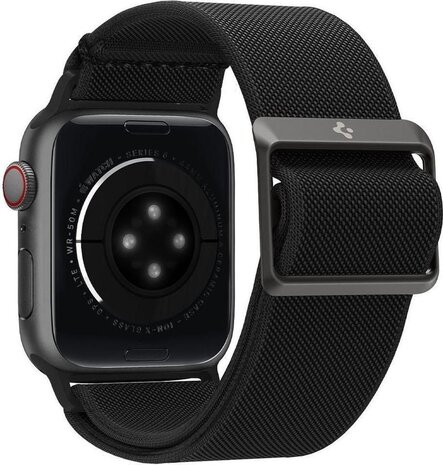 Spigen Spigen Apple Watch Fit Lite nylon armband (Schwarz) Spigen Spigen Apple Watch Fit Lite nylon armband (Schwarz)