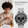 Spigen Spigen Galaxy Watch 6 Classic 43mm Stahlarmband (Silber) Spigen Spigen Galaxy Watch 6 Classic 43mm Stahlarmband (Silber)