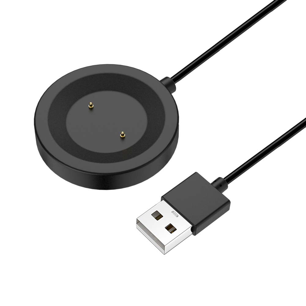 Bandz Bandz Huawei Watch GT / GT 2 / GT 2e USB-A Ladekabel (Schwarz) - 60cm Bandz Bandz Huawei Watch GT / GT 2 / GT 2e USB-A Ladekabel (Schwarz) - 60cm