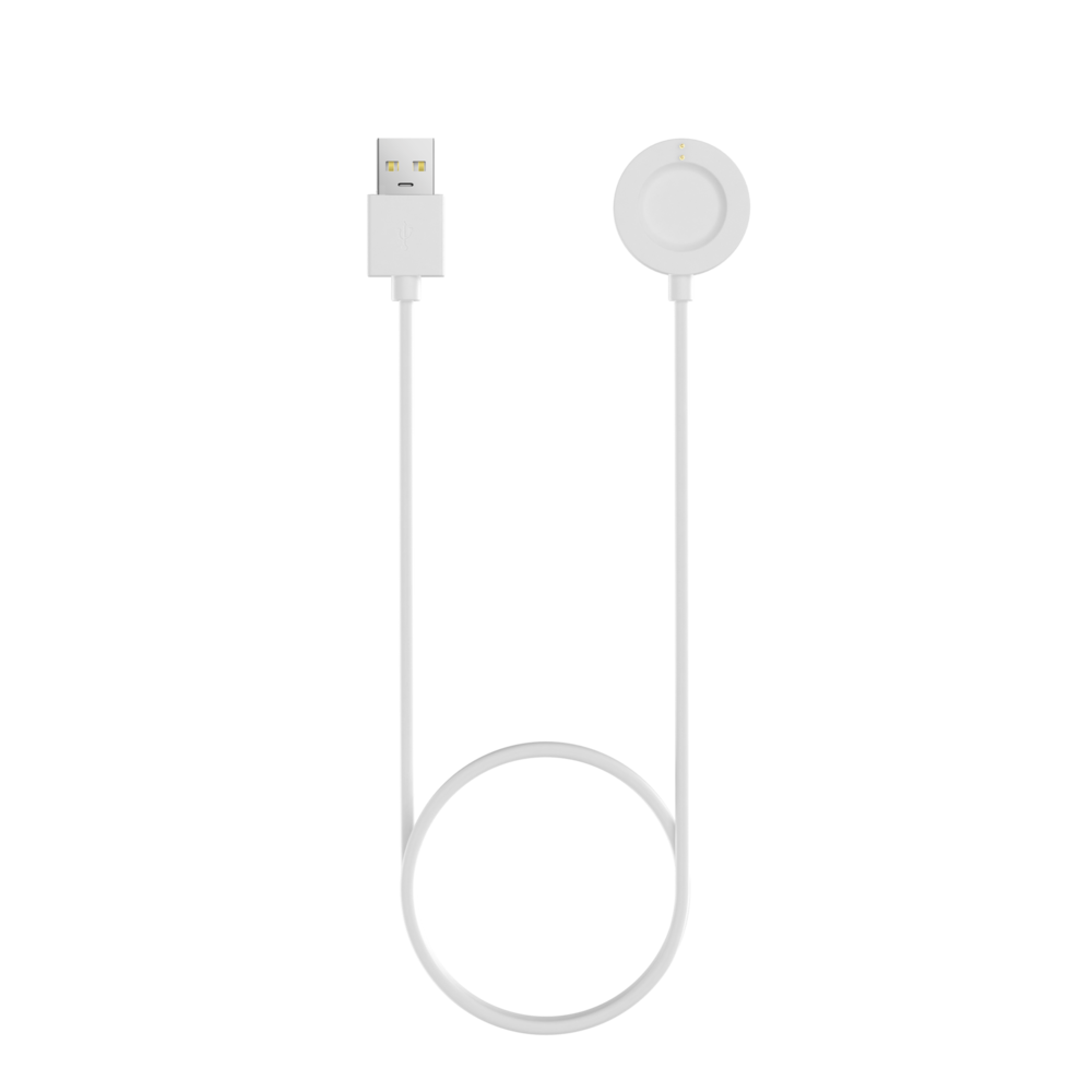 Bandz Bandz Fossil Gen 4 / 5 / 5e / 6 USB-A Ladekabel (Weiß) - 100cm Bandz Bandz Fossil Gen 4 / 5 / 5e / 6 USB-A Ladekabel (Weiß) - 100cm