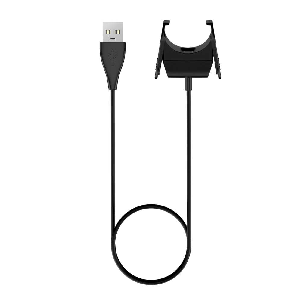 Bandz Bandz Fitbit Charge 3 USB-A Ladekabel (Schwarz) -100cm Bandz Bandz Fitbit Charge 3 USB-A Ladekabel (Schwarz) -100cm