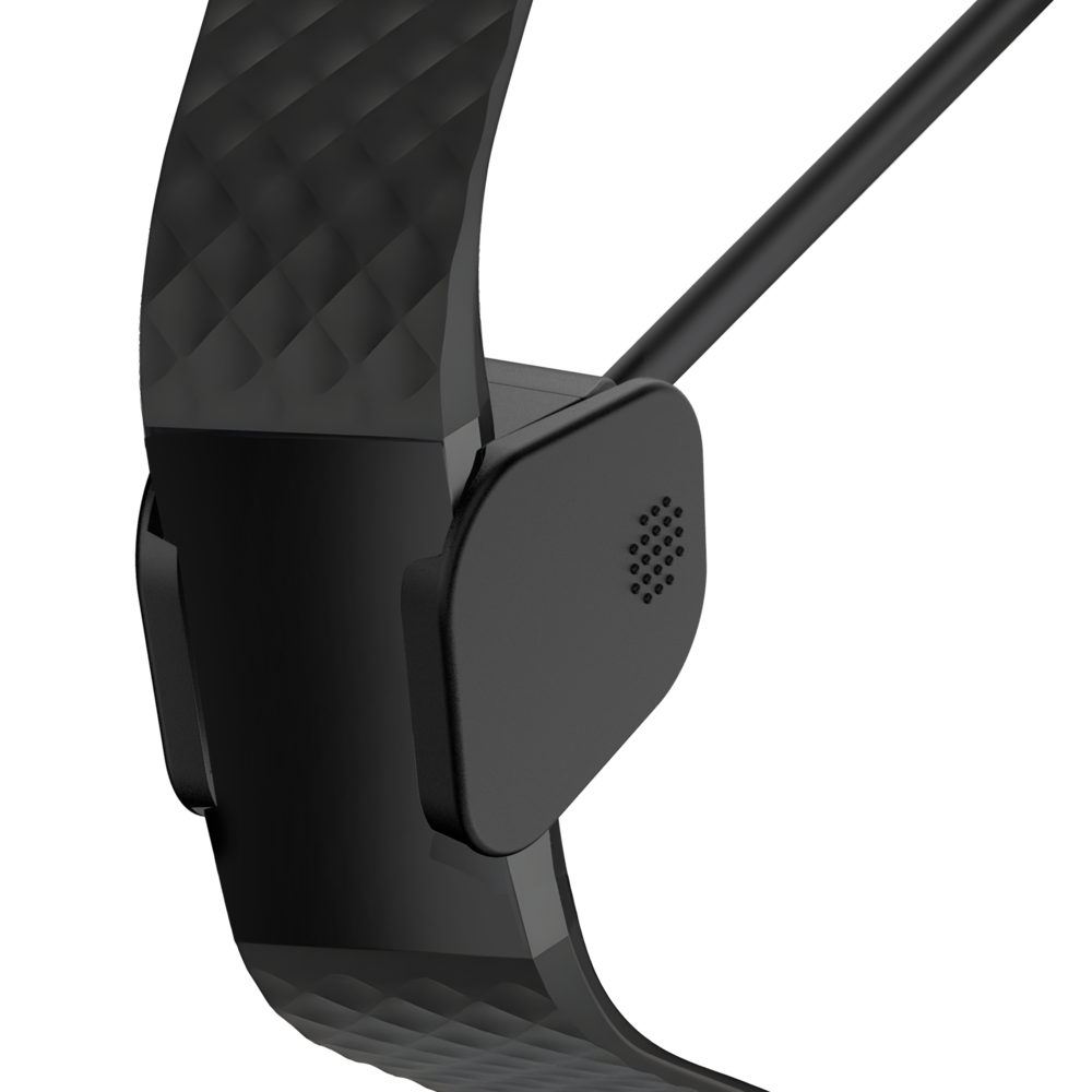 Bandz Bandz Fitbit Charge 3 USB-A Ladekabel (Schwarz) -100cm Bandz Bandz Fitbit Charge 3 USB-A Ladekabel (Schwarz) -100cm