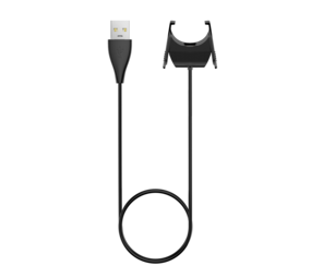 Bandz Fitbit Charge 4 USB-A Ladekabel (Schwarz) -100cm Bandz Fitbit Charge 4 USB-A Ladekabel (Schwarz) -100cm