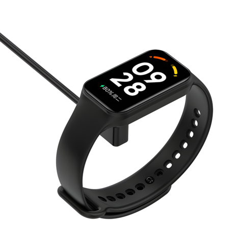 Bandz Bandz Xiaomi Redmi Smart Band 2 USB-A Ladekabel (Schwarz) - 60cm Bandz Bandz Xiaomi Redmi Smart Band 2 USB-A Ladekabel (Schwarz) - 60cm