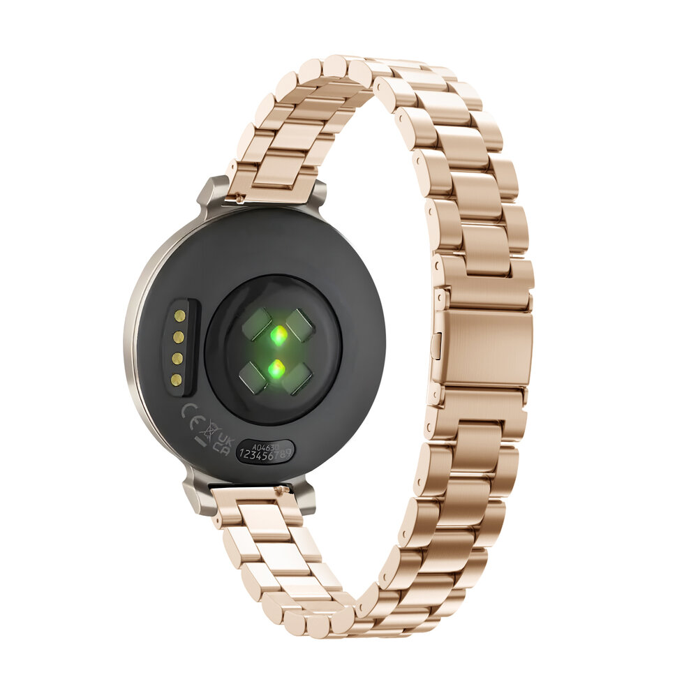 Bandz Bandz Garmin Lily 2 Stahlarmband 'Classic' (Roségold) Bandz Bandz Garmin Lily 2 Stahlarmband 'Classic' (Roségold)