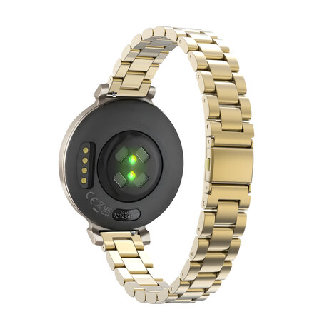 Bandz Bandz Garmin Lily 2 Stahlarmband 'Classic' (Gold)