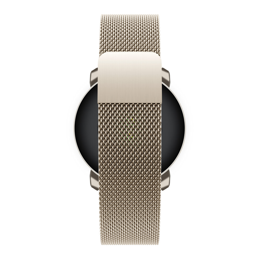 Bandz Bandz Garmin Lily 2 Milanaise Loop Armband (Sekt) Bandz Bandz Garmin Lily 2 Milanaise Loop Armband (Sekt)