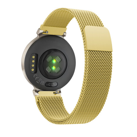 Bandz Bandz Garmin Lily 2 Milanaise Loop Armband (Gold) Bandz Bandz Garmin Lily 2 Milanaise Loop Armband (Gold)