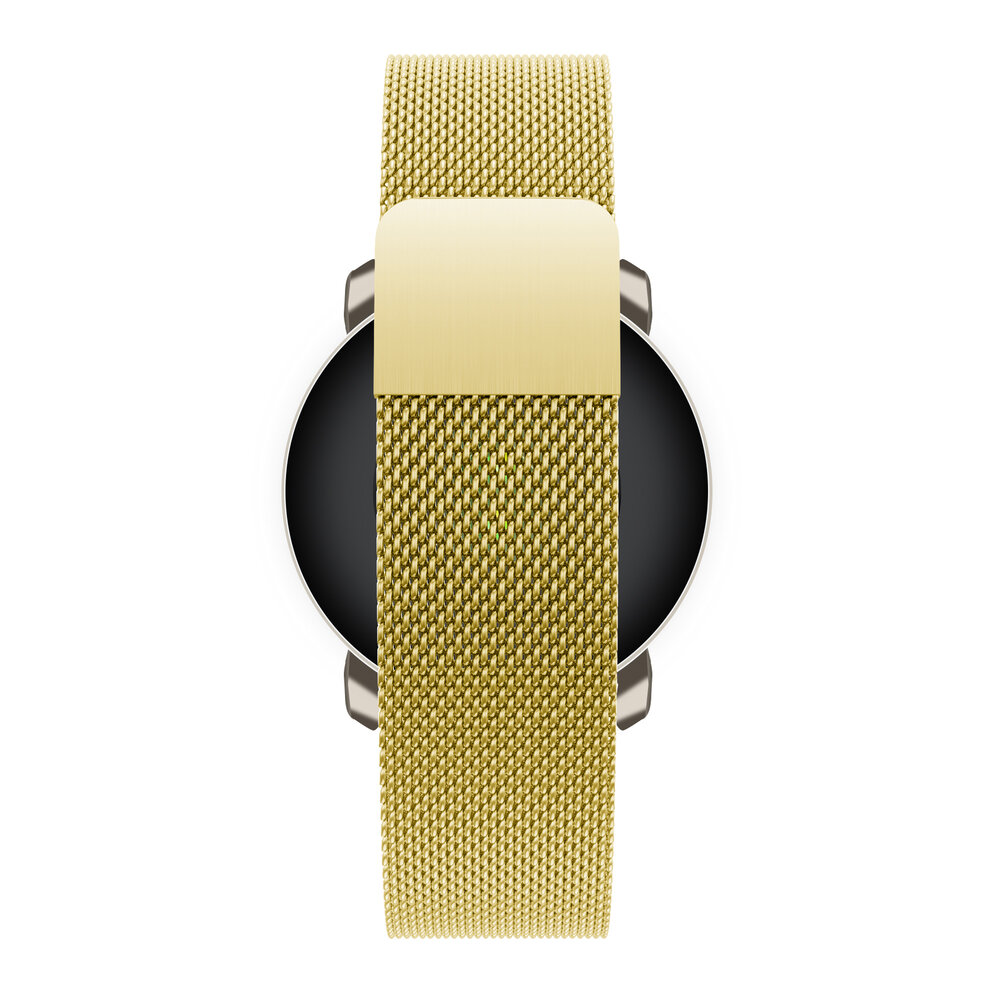 Bandz Bandz Garmin Lily 2 Milanaise Loop Armband (Gold) Bandz Bandz Garmin Lily 2 Milanaise Loop Armband (Gold)