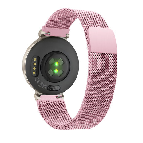Bandz Bandz Garmin Lily 2 Milanaise Loop Armband (Rosa) Bandz Bandz Garmin Lily 2 Milanaise Loop Armband (Rosa)