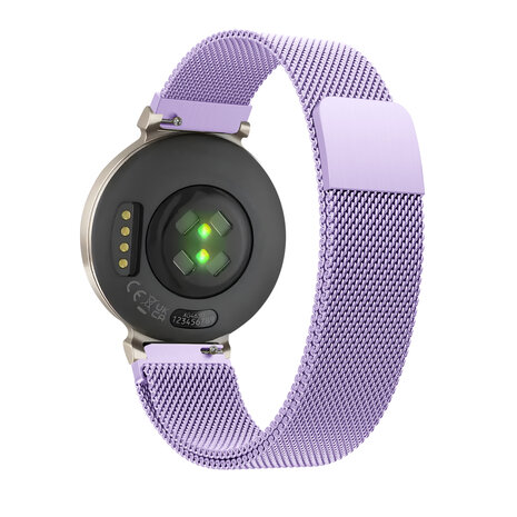 Bandz Bandz Garmin Lily 2 Milanaise Loop Armband (Lila) Bandz Bandz Garmin Lily 2 Milanaise Loop Armband (Lila)