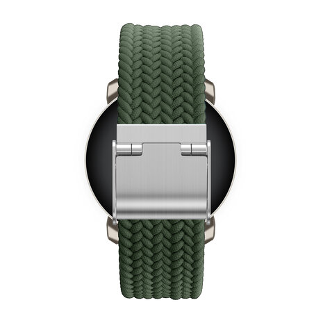 Bandz Bandz Garmin Lily 2 geflochtenes Nylonarmband (Grün) Bandz Bandz Garmin Lily 2 geflochtenes Nylonarmband (Grün)