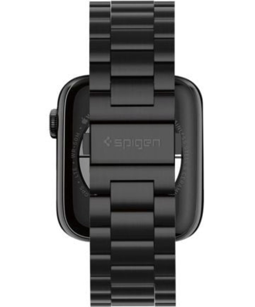 Spigen Spigen Modern Fit Apple Watch (42-44-45mm) Armband Edelstahl (Schwarz) Spigen Spigen Modern Fit Apple Watch (42-44-45mm) Armband Edelstahl (Schwarz)