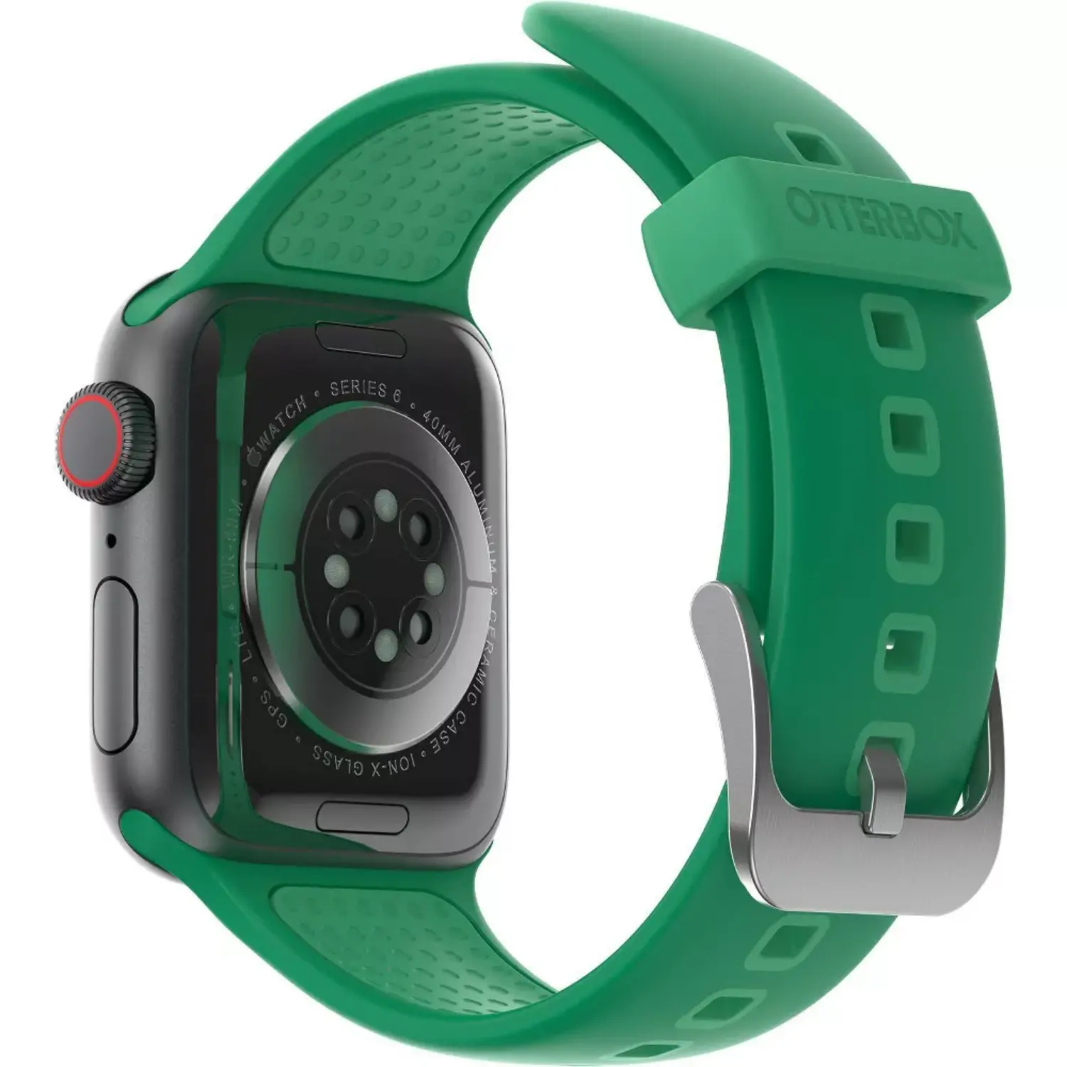 Otterbox Apple Watch Silikonarmband Dunkelgrun Smartwatcharmbaender