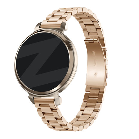 Bandz Bandz Garmin Lily 2 Stahlarmband 'Classic' (Roségold) Bandz Bandz Garmin Lily 2 Stahlarmband 'Classic' (Roségold)