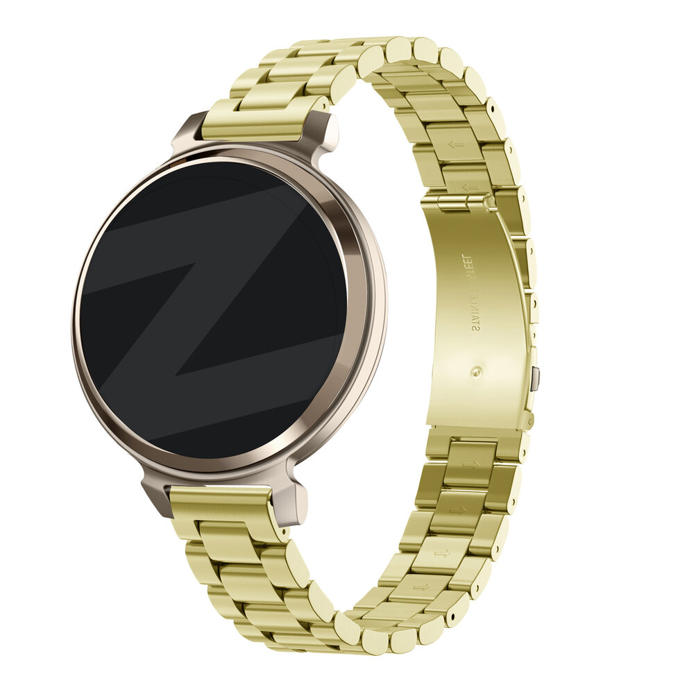 Bandz Bandz Garmin Lily 2 Stahlarmband 'Classic' (Gold)