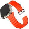Bandz Bandz Apple Watch Ocean Armband (oranje) Bandz Bandz Apple Watch Ocean Armband (oranje)