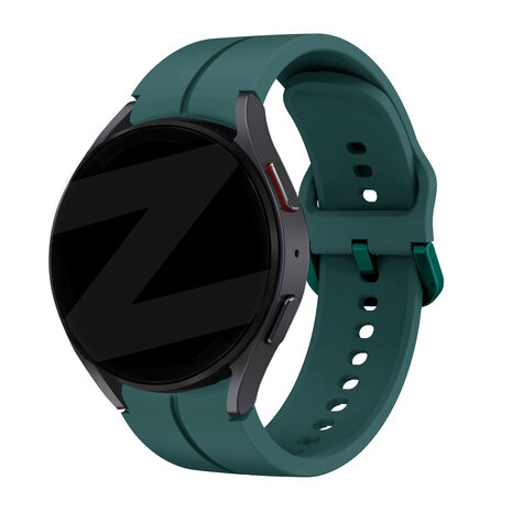 Bandz Bandz Samsung Galaxy Watch 6 40mm Silikon Armband 'Extreme' (Dunkelgrün) Bandz Bandz Samsung Galaxy Watch 6 40mm Silikon Armband 'Extreme' (Dunkelgrün)