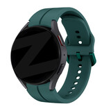 Bandz Bandz Samsung Galaxy Watch 6 44mm Silikon Armband 'Extreme' (Dunkelgrün) Bandz Bandz Samsung Galaxy Watch 6 44mm Silikon Armband 'Extreme' (Dunkelgrün)