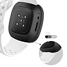 Bandz Bandz Fitbit Versa 3 Sport Armband 'Sport Air (Weiß) Bandz Bandz Fitbit Versa 3 Sport Armband 'Sport Air (Weiß)