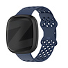 Bandz Bandz Fitbit Versa 4 Sport Armband 'Sport Air (Dunkelblau) Bandz Bandz Fitbit Versa 4 Sport Armband 'Sport Air (Dunkelblau)