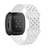 Bandz Bandz Fitbit Sense 2 Sport Armband 'Sport Air (Weiß) Bandz Bandz Fitbit Sense 2 Sport Armband 'Sport Air (Weiß)