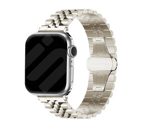 Strap-it® Apple Watch Jubilee Stahlband (Polarstern) Strap-it® Apple Watch Jubilee Stahlband (Polarstern)